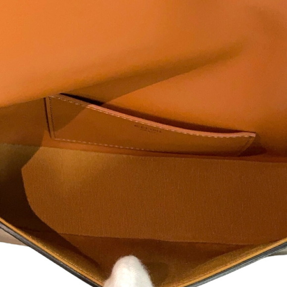 Celine Triomphe Canvas Shoulder Bag Brown - Picture 6 of 6